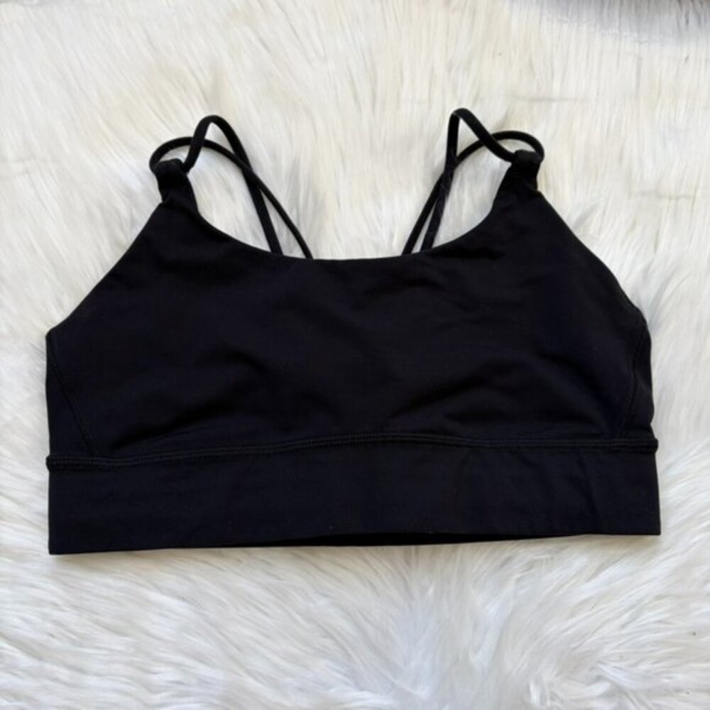 Lululemon Athletica Black Sports Bra Women's 8